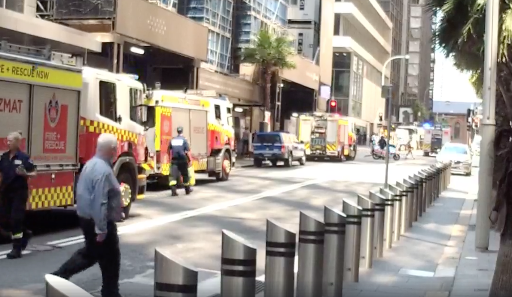 suspicious package wall street