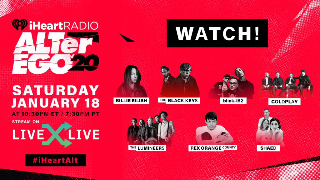 How You Can Watch Our iHeartRadio ALTer EGO Live