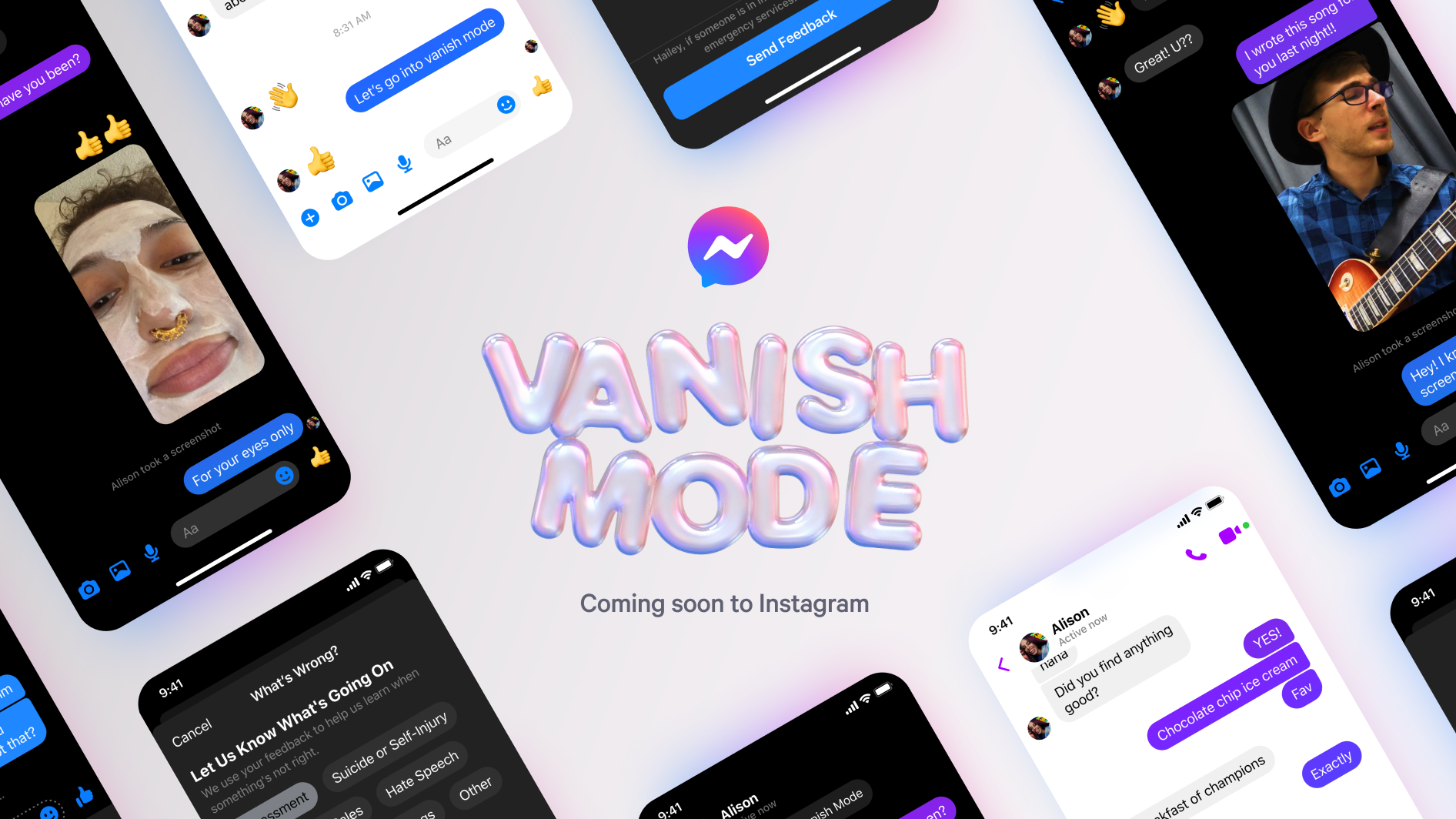 vanish mode messenger